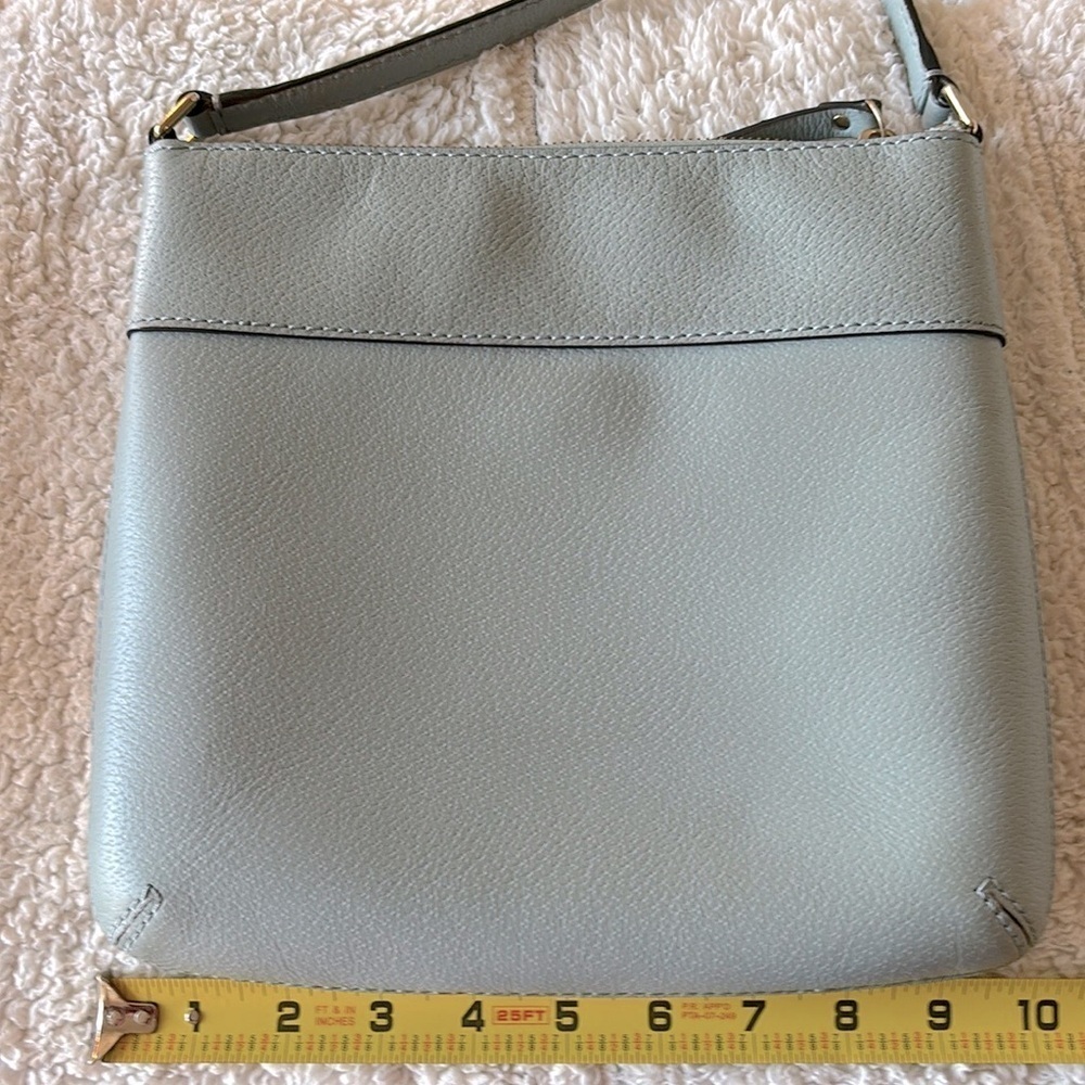 ♠️ ♠️ Kate Spade Rima Grove Street Crossbody File Bag in Lakesedge Blue - Picture 4 of 11